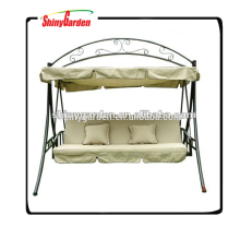 Shinygarden - Silla giratoria de café para 2 personas con toldo, café - Color